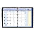 At-A-Glance QuickNotes Monthly Planner, 8.75 x 7, Black Cover, 12-Month (Jan to Dec): 2024 view 3