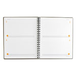 At-A-Glance Plan. Write. Remember. Planning Notebook Two Days Per Page , 11 x 8.38, Gray Cover, Undated view 2