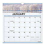 At-A-Glance Landscape Monthly Wall Calendar, Landscapes Photography, 12 x 12, White/Multicolor Sheets, 12-Month (Jan to Dec): 2024 view 1
