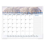 At-A-Glance Landscape Panoramic Desk Pad, Landscapes Photography, 22 x 17, White Sheets, Clear Corners, 12-Month (Jan to Dec): 2024 view 1