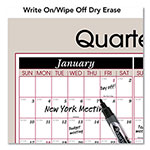 At-A-Glance Vertical/Horizontal Erasable Quarterly/Monthly Wall Planner, 24 x 36, White/Black/Red Sheets, 12-Month (Jan to Dec): 2023 view 2
