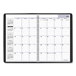 At-A-Glance DayMinder Monthly Planner, Academic Year, Ruled Blocks, 12 x 8, Black Cover, 14-Month (July to Aug): 2023 to 2024 view 1