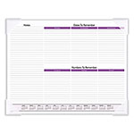At-A-Glance Puppies Monthly Desk Pad Calendar, Puppies Photography, 22 x 17, White Sheets, Clear Corners, 12-Month (Jan to Dec): 2024 view 4
