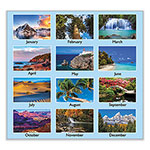 At-A-Glance Scenic Monthly Wall Calendar, Scenic Landscape Photography, 12 x 17, White/Multicolor Sheets, 12-Month (Jan to Dec): 2024 view 3