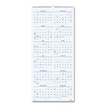 At-A-Glance Scenic Three-Month Wall Calendar, Scenic Landscape Photography, 12 x 27, White Sheets, 14-Month (Dec to Jan): 2023 to 2025 view 3