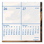 At-A-Glance Tropical Escape Wall Calendar, Tropical Escape Photography, 15 x 12, Pale Blue/Multicolor Sheets, 12-Month (Jan to Dec): 2024 view 4