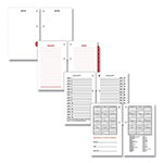 At-A-Glance Two-Color Desk Calendar Refill, 3.5 x 6, White Sheets, 12-Month (Jan to Dec): 2024 view 1