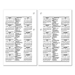 At-A-Glance Desk Calendar Refill, 3.5 x 6, White Sheets, 12-Month (Jan to Dec): 2024 view 1