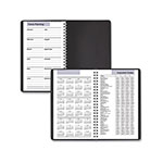 At-A-Glance DayMinder Daily Appointment Book, 8.5 x 5.5, Black Cover, 12-Month (Jan to Dec): 2024 view 4