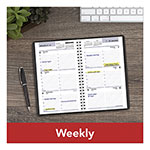 At-A-Glance DayMinder Block Format Weekly Appointment Book, 8.5 x 5.5, Black Cover, 12-Month (Jan to Dec): 2024 view 5