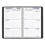 At-A-Glance DayMinder Block Format Weekly Appointment Book, Tabbed Telephone/Add Section, 8.5 x 5.5, Black, 12-Month (Jan to Dec): 2024 view 2