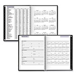 At-A-Glance DayMinder Hardcover Weekly Vertical-Column Format Appointment Book, 11 x 8, Black Cover, 12-Month (Jan to Dec): 2024 view 4