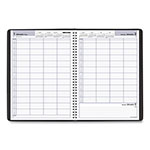 At-A-Glance DayMinder Four-Person Group Daily Appointment Book, 11 x 8, Black Cover, 12-Month (Jan to Dec): 2024 view 3