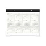 At-A-Glance Two-Color Desk Pad, 22 x 17, White Sheets, Black Binding, Clear Corners, 12-Month (Jan to Dec): 2024 view 3