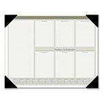 At-A-Glance Executive Monthly Desk Pad Calendar, 22 x 17, White Sheets, Black Corners, 12-Month (Jan to Dec): 2024 view 1