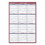 At-A-Glance Vertical/Horizontal Wall Calendar, 24 x 36, White/Blue/Red Sheets, 12-Month (Jan to Dec): 2024 view 1
