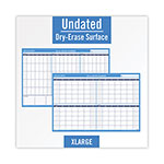 At-A-Glance 90/120-Day Undated Horizontal Erasable Wall Planner, 36 x 24, White/Blue Sheets, Undated view 4