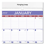 At-A-Glance Monthly Wall Calendar with Ruled Daily Blocks, 15.5 x 22.75, White Sheets, 12-Month (Jan to Dec): 2024 view 3
