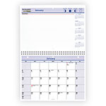 At-A-Glance QuickNotes Desk/Wall Calendar, 3-Hole Punched, 11 x 8, White/Blue/Yellow Sheets, 12-Month (Jan to Dec): 2024 view 4