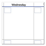 At-A-Glance QuickNotes Mini Erasable Wall Planner, 16 x 12, White/Blue/Yellow Sheets, 12-Month (Jan to Dec): 2024 view 2