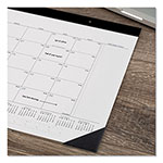 At-A-Glance Contemporary Monthly Desk Pad, 22 x 17, White Sheets, Black Binding/Corners,12-Month (Jan to Dec): 2024 view 2