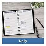 At-A-Glance DayMinder Daily Appointment Book, 8 x 5, Black Cover, 12-Month (Jan to Dec): 2024 view 1
