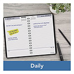 At-A-Glance DayMinder Daily Appointment Book, 8 x 5, Black Cover, 12-Month (Jan to Dec): 2024 view 5