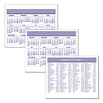 At-A-Glance Flip-A-Week Desk Calendar and Base, 7 x 5.5, White Sheets, 12-Month (Jan to Dec): 2024 view 1