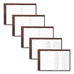 At-A-Glance Signature Collection Monthly Clipfolio, 11 x 8, Distressed Brown Cover, 13-Month (Jan to Jan): 2024 to 2025 view 4