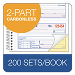 Adam Two-Part Rent Receipt Book, 2 3/4 x 4 3/4, Carbonless, 200 Forms view 2