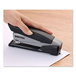 Stanley Bostitch InPower Spring-Powered Premium Desktop Stapler, 28-Sheet Capacity, Black/Gray view 2
