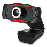 Adesso CyberTrack H3 720P HD USB Webcam with Microphone, 1280 pixels x 720 pixels, 1.3 Mpixels, Black view 3