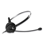 Adesso Xtream P1 USB Wired Multimedia Headset with Microphone, Monaural Over the Head, Black view 3