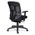 Alera Eon Series Multifunction Mid-Back Cushioned Mesh Chair, Supports up to 275 lbs, Black Seat/Black Back, Black Base view 1