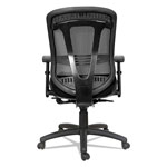 Alera Eon Series Multifunction Mid-Back Cushioned Mesh Chair, Supports up to 275 lbs, Black Seat/Black Back, Black Base view 2