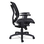 Alera Eon Series Multifunction Mid-Back Suspension Mesh Chair, Supports up to 275 lbs, Black Seat/Black Back, Black Base view 5