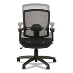Alera Etros Series Suspension Mesh Mid-Back Synchro Tilt Chair, Supports up to 275 lbs, Black Seat/Black Back, Black Base view 3