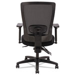 Alera Envy Series Mesh High-Back Multifunction Chair, Supports up to 250 lbs., Black Seat/Black Back, Black Base view 1