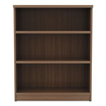 Alera Valencia Series Bookcase, Three-Shelf, 31 3/4w x 14d x 39 3/8h, Mod Walnut view 1