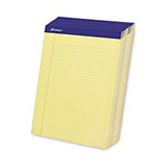 Ampad Perforated Writing Pads, Narrow Rule, 50 Canary-Yellow 8.5 x 11.75 Sheets, Dozen view 2