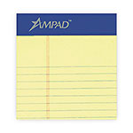 Ampad Perforated Writing Pads, Narrow Rule, 50 Canary-Yellow 8.5 x 11.75 Sheets, Dozen view 3
