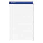 Ampad Perforated Writing Pads, Wide/Legal Rule, 50 White 8.5 x 14 Sheets, Dozen view 1