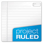 Ampad Gold Fibre Wirebound Project Notes Pad, Project-Management Format, Navy Cover, 70 White 8.5 x 11.75 Sheets view 3