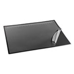 Artistic Office Products Lift-Top Pad Desktop Organizer with Clear Overlay, 22 x 17, Black view 2