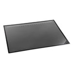 Artistic Office Products Lift-Top Pad Desktop Organizer with Clear Overlay, 22 x 17, Black view 3