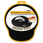 Allsop MousePad Pro Memory Foam Mouse Pad with Wrist Rest, 9 x 10 x 1, Black view 1