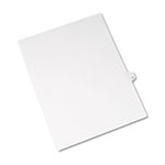 Avery Preprinted Legal Exhibit Side Tab Index Dividers, Avery Style, 10-Tab, 17, 11 x 8.5, White, 25/Pack view 1