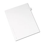 Avery Preprinted Legal Exhibit Side Tab Index Dividers, Avery Style, 10-Tab, 21, 11 x 8.5, White, 25/Pack view 1