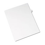 Avery Preprinted Legal Exhibit Side Tab Index Dividers, Avery Style, 10-Tab, 32, 11 x 8.5, White, 25/Pack view 1