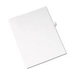 Avery Preprinted Legal Exhibit Side Tab Index Dividers, Avery Style, 10-Tab, 60, 11 x 8.5, White, 25/Pack view 1